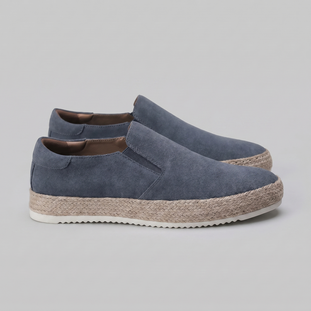 Chaussures daim homme | mocassin plage urbain