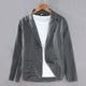 Veston de lin pour homme — veste droite de costume pour cocktail