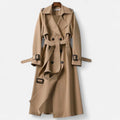 Ancienne Monde | Manteau Long Femme en Laine Style Classique Élégant