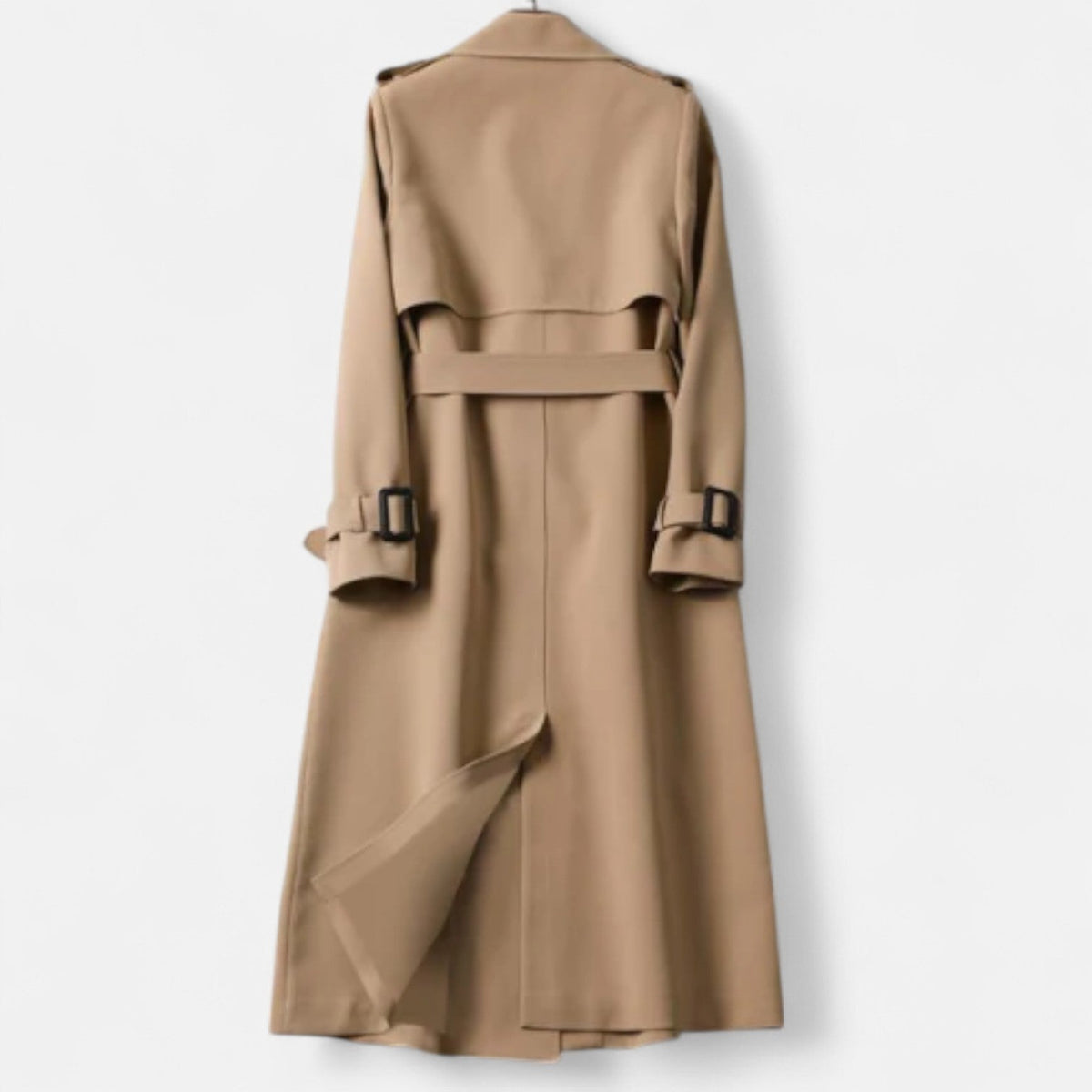 Ancienne Monde | Manteau Long Femme en Laine Style Classique Élégant