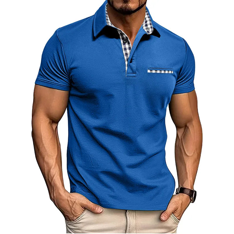 Haut polo coton coupe classique
