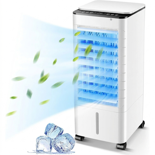 3-in-1 Ductless Portable Air Cooler with Large-Capacity Tank
