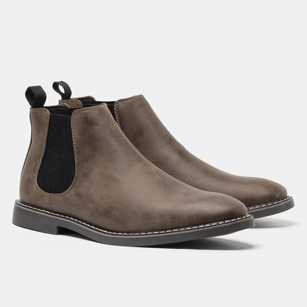 Bottes Chelsea Cuir Pleine Fleur Homme – Doublure Cuir Confort Durable