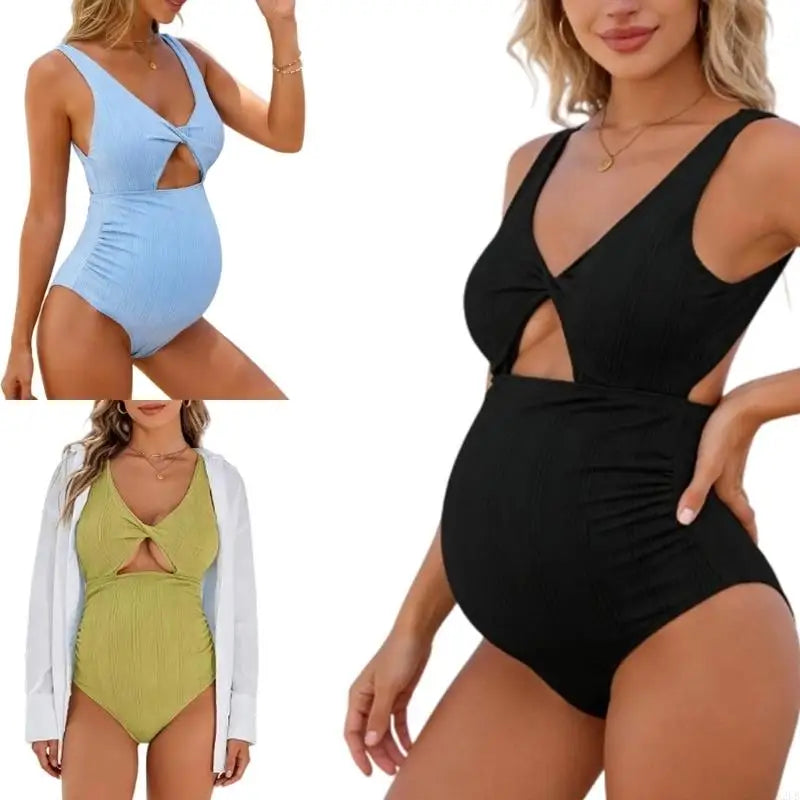 Maillot de bain maternité une pièce gainant