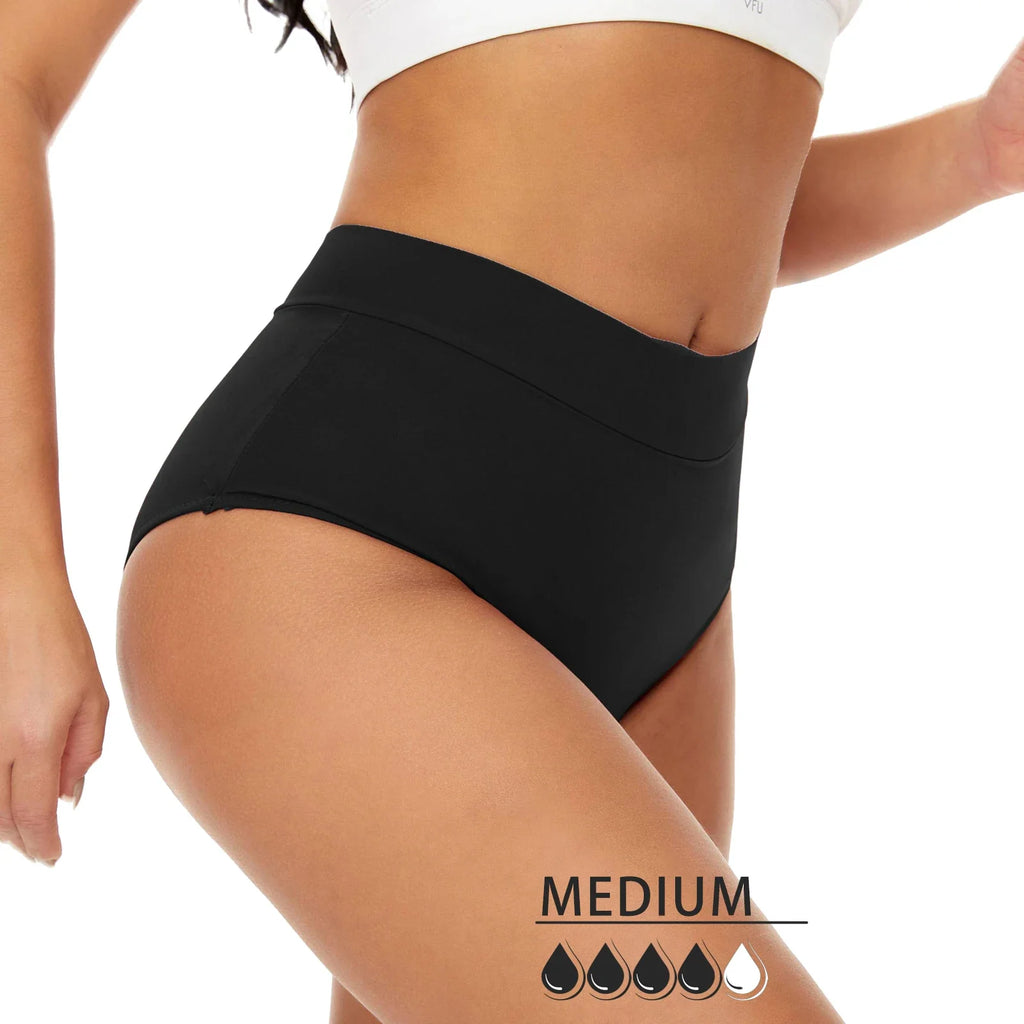 Maillot de bain menstruel femme 4 couches maillot de bain période étanche bikini menstruel culottes menstruelles absorbantes pour adolescentes