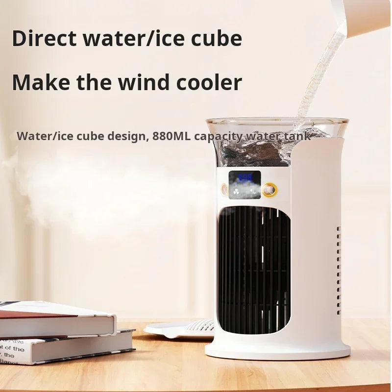 Mini Ventilateur de Bureau USB Portable pour Refroidissement Personnel