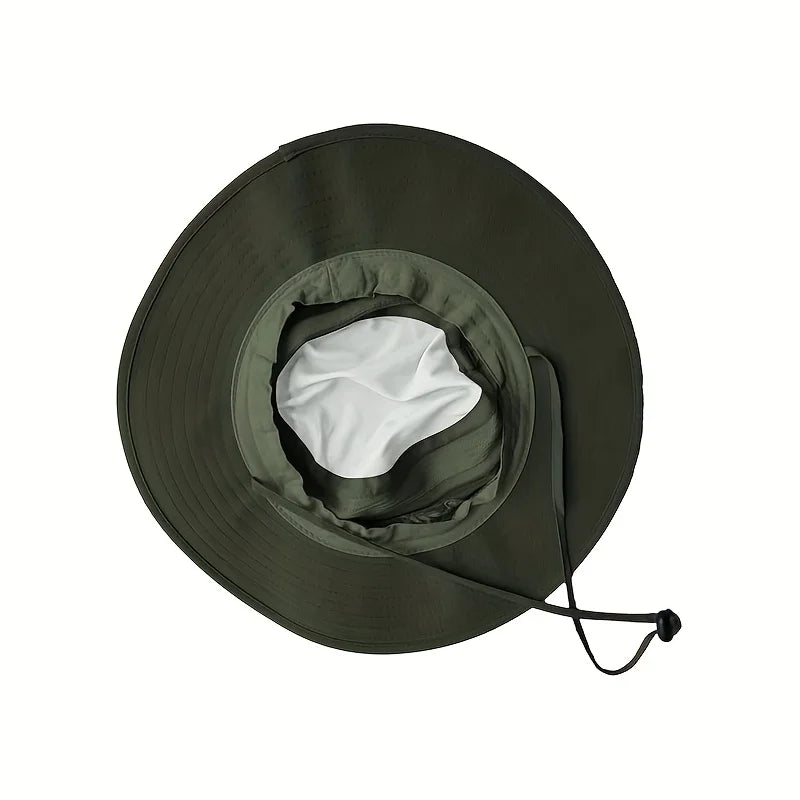 Chapeau de soleil style bucket hat de randonnée séchage rapide été