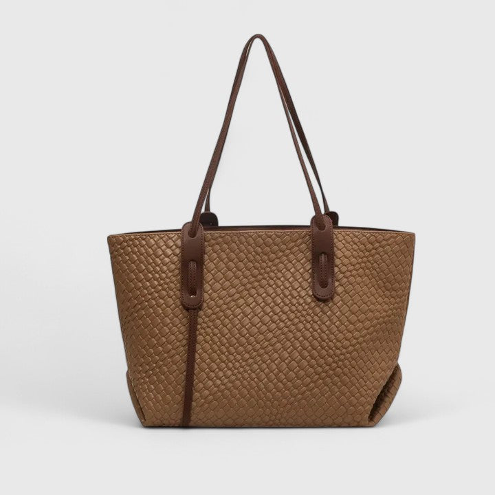 Sac tote femme tressé grande contenance