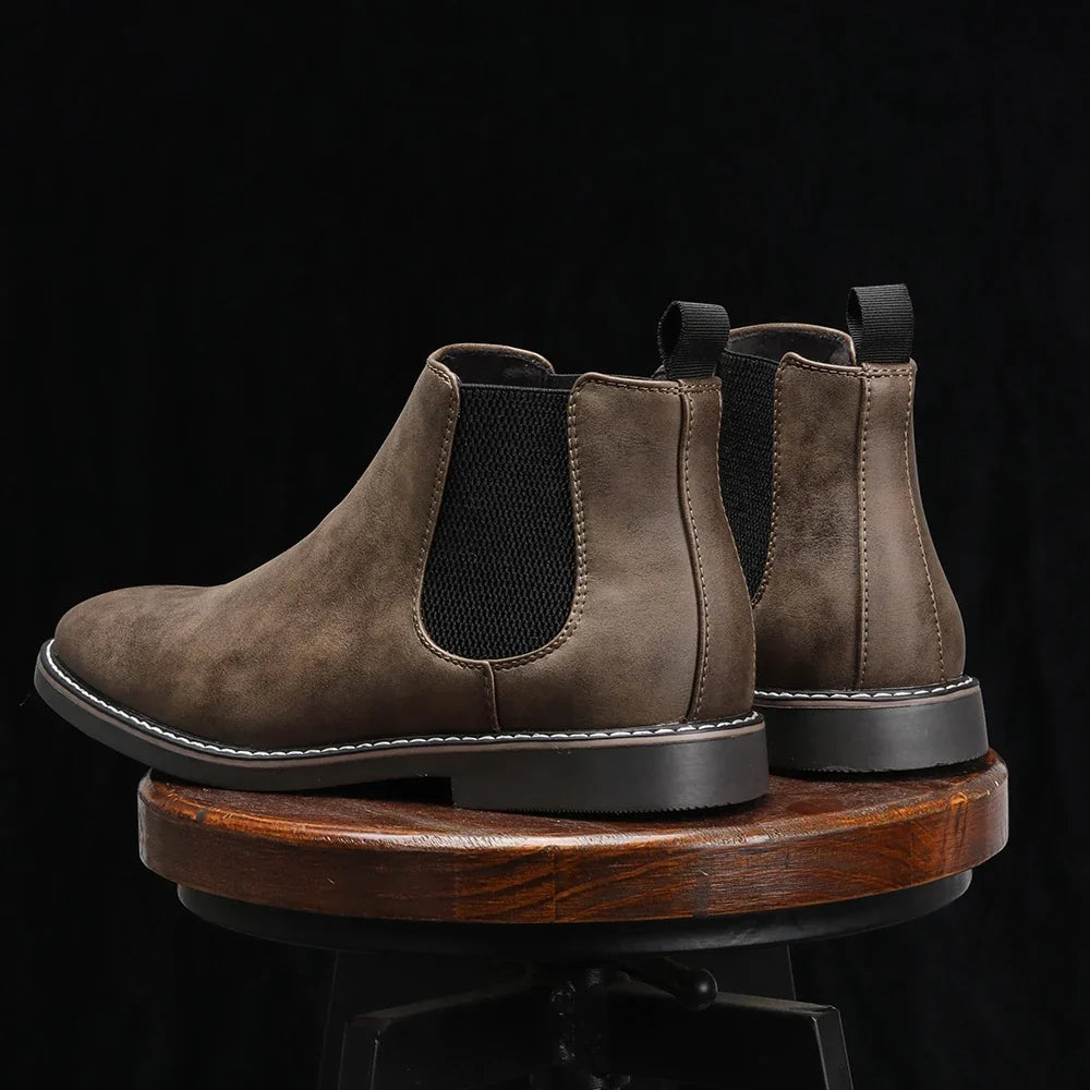 Bottes Chelsea Cuir Pleine Fleur Homme – Doublure Cuir Confort Durable
