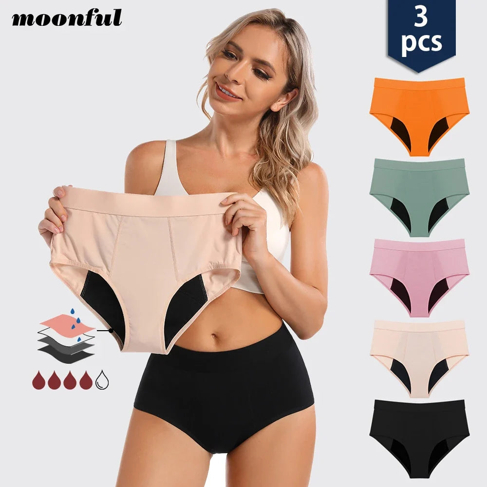 Culottes de Période Flux Abondant 3 Pièces