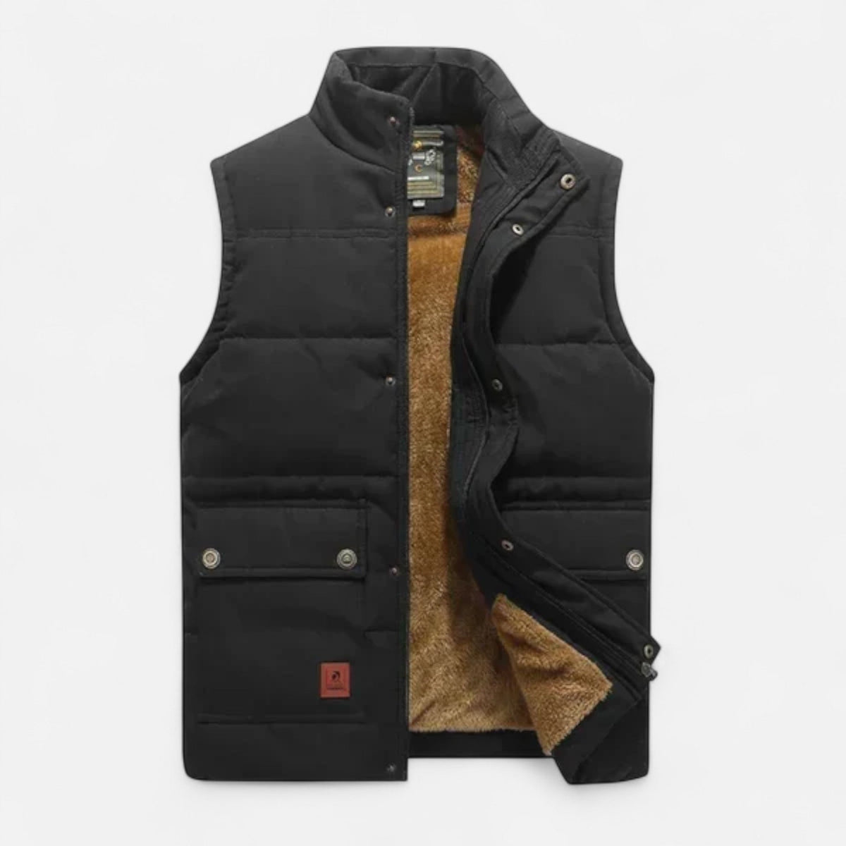Ancienne Monde | Gilet Homme Matelassé Sans Manches Style Classique