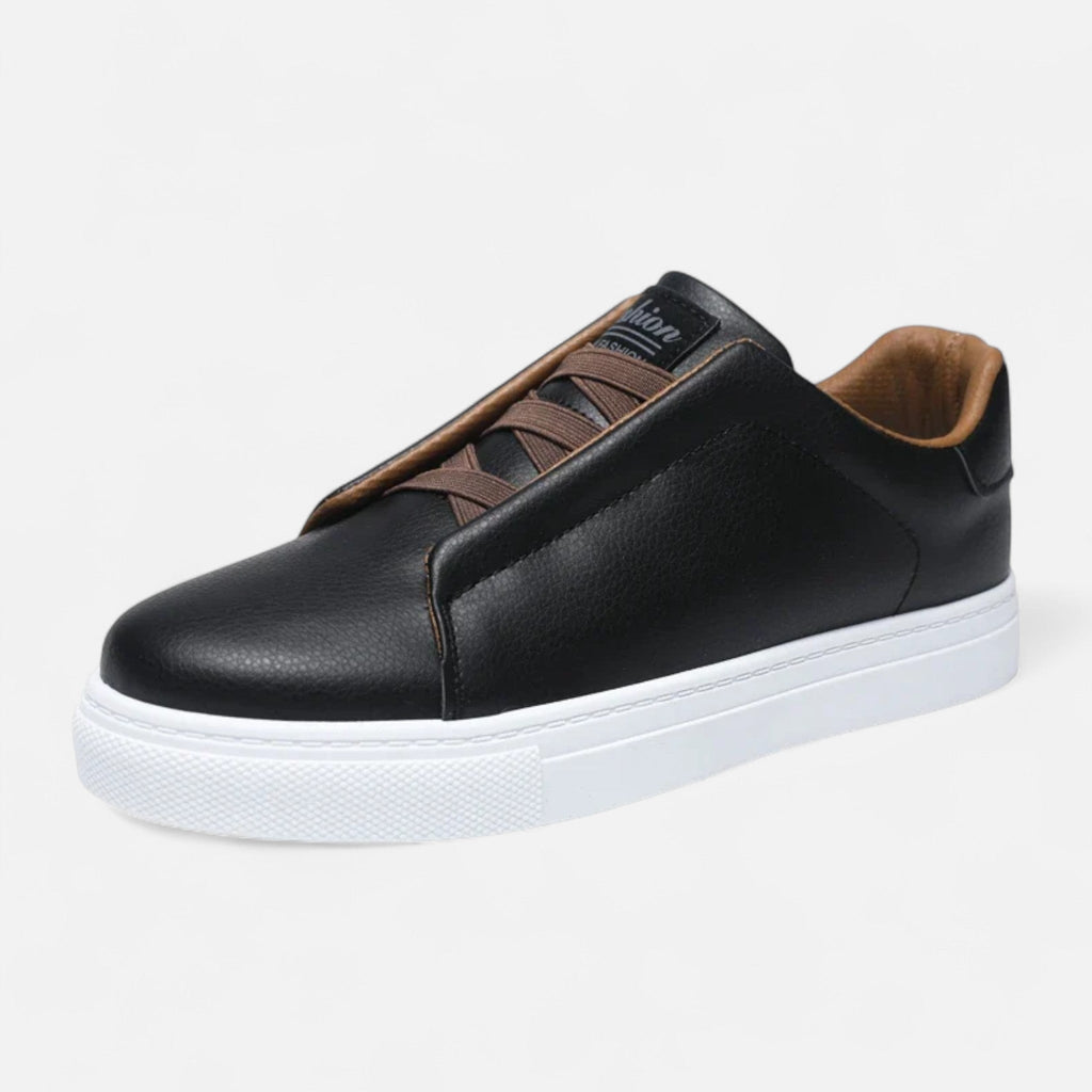 Ancienne Monde | Sneakers Homme en Cuir Sans Lacets Premium