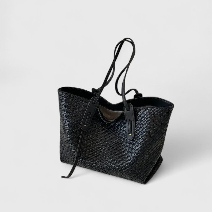 Sac tote femme tressé grande contenance