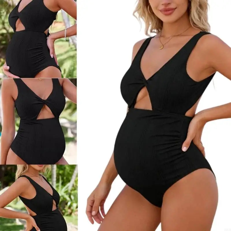 Maillot de bain maternité une pièce gainant