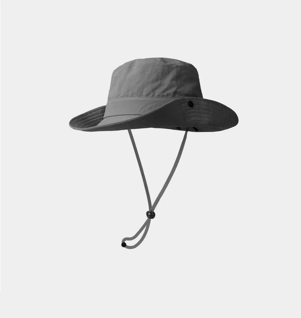Chapeau de soleil de type bucket hat respirant à séchage rapide