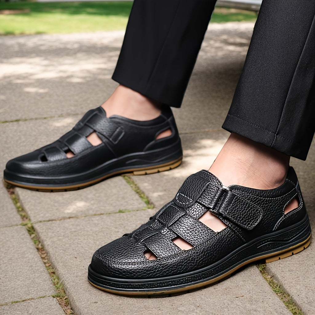 Chaussures homme daim confort slip-on