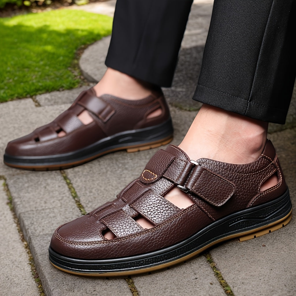 Chaussures homme daim confort slip-on