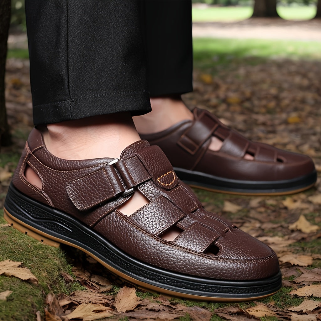 Chaussures homme daim confort slip-on