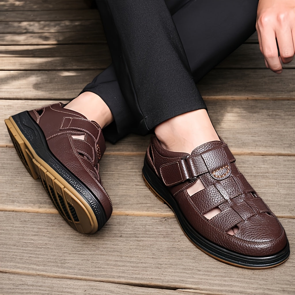 Chaussures homme daim confort slip-on