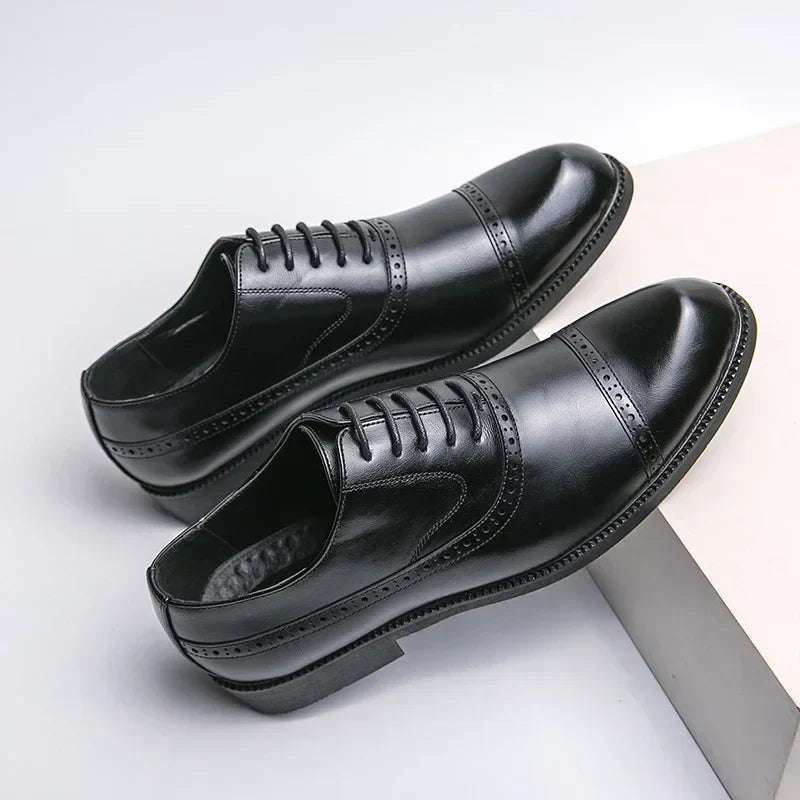 Chaussures en Cuir Homme – Semelle Matelassée et Style Intemporel Raffiné