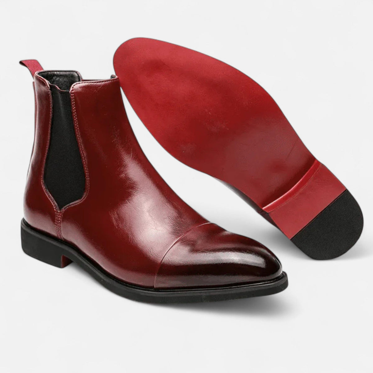 Ancienne Monde | Bottines Chelsea Homme Cuir Artisanales Élégance Intemporelle