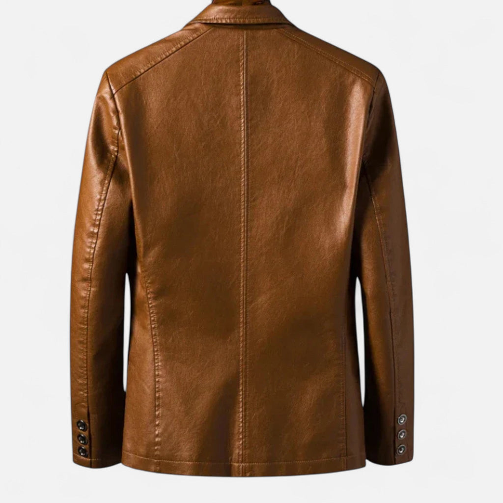 Ancienne Monde | Blouson Homme en Cuir Végan Artisan Style Héritage
