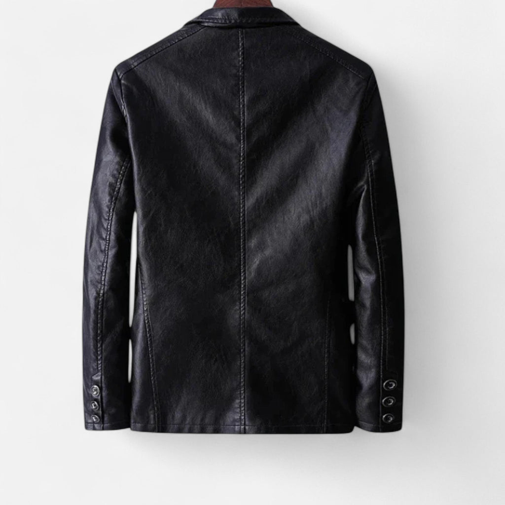 Ancienne Monde | Blouson Homme en Cuir Végan Artisan Style Héritage