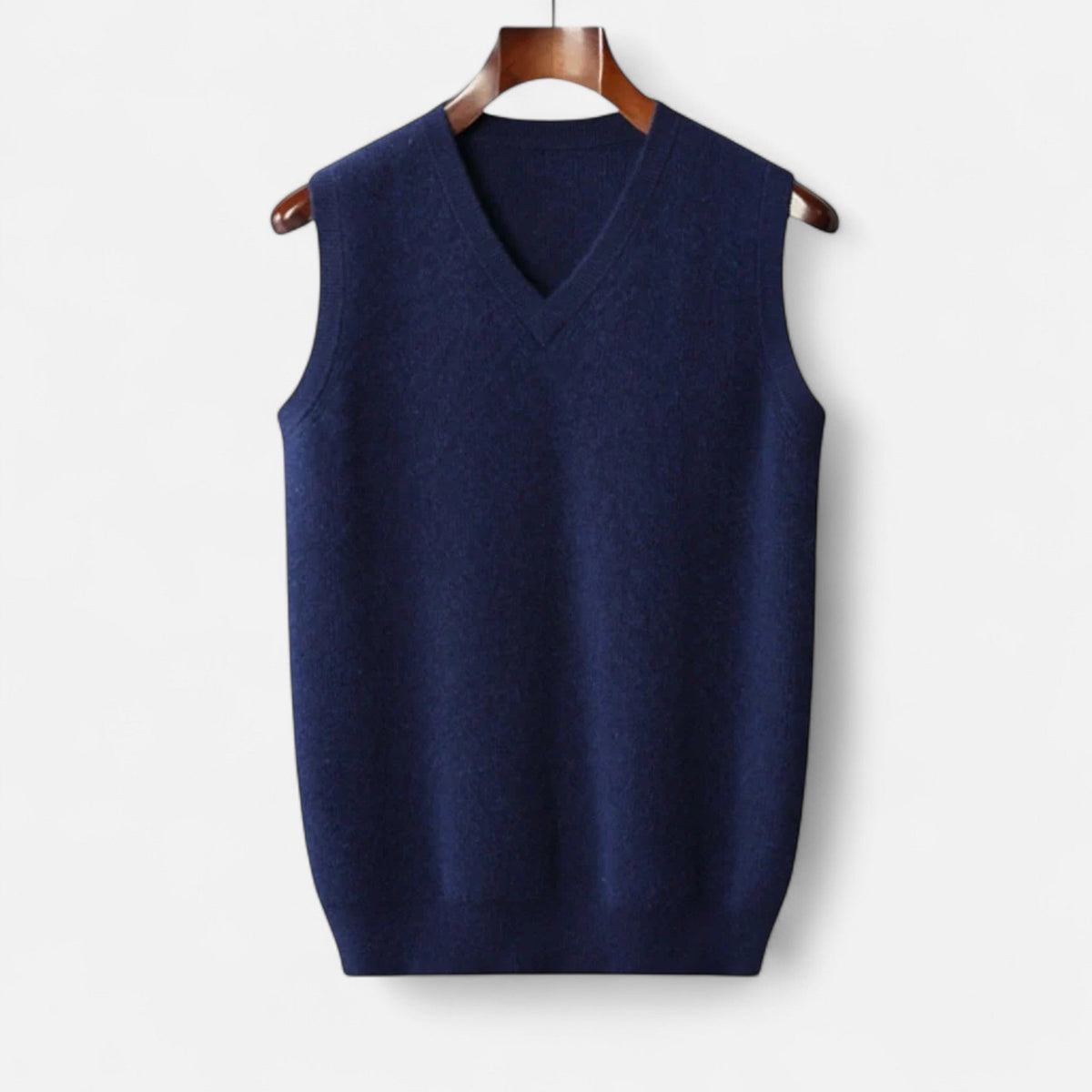 Ancienne Monde | Gilet Homme Col V en Laine Mérinos