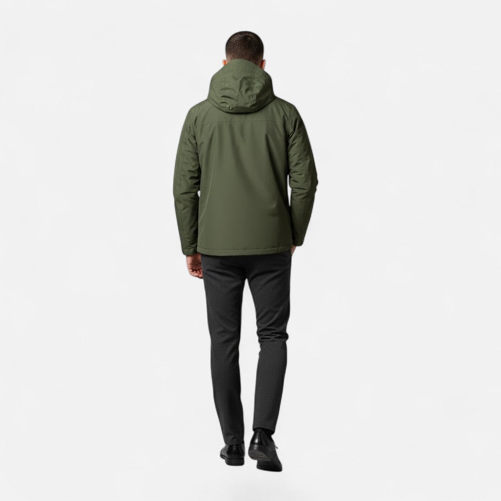 Veste à Capuche Homme – Coupe Ample Style Décontracté Intemporelle