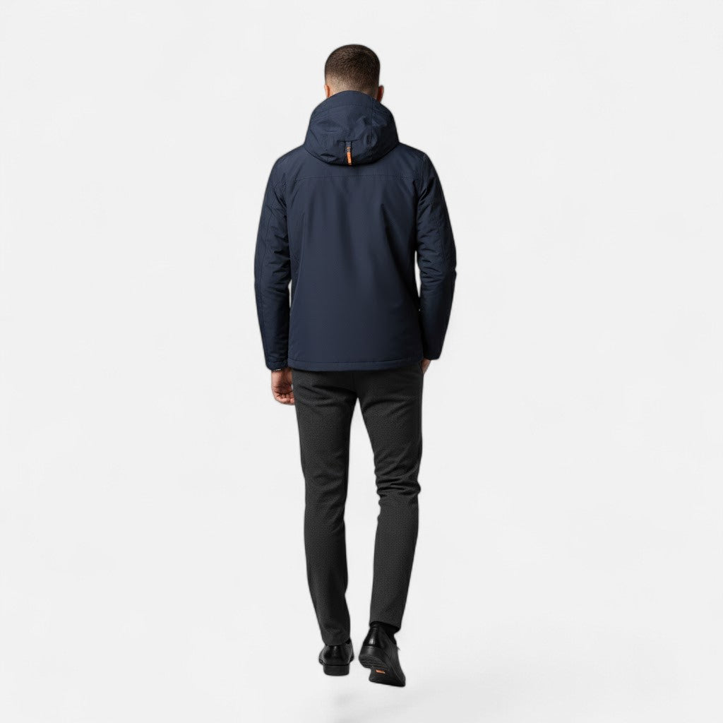 Veste à Capuche Homme – Coupe Ample Style Décontracté Intemporelle