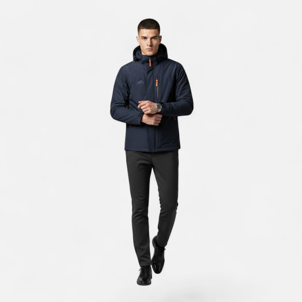 Veste à Capuche Homme – Coupe Ample Style Décontracté Intemporelle