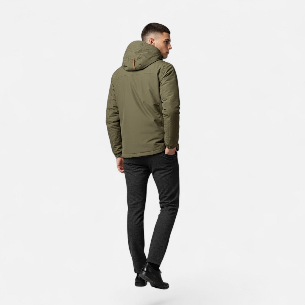 Veste à Capuche Homme – Coupe Ample Style Décontracté Intemporelle