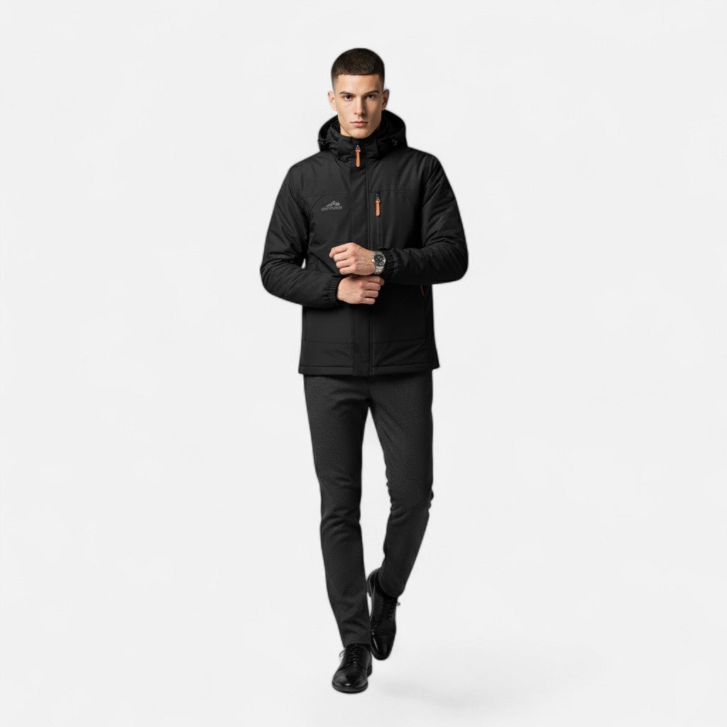 Veste à Capuche Homme – Coupe Ample Style Décontracté Intemporelle