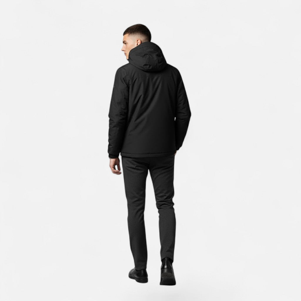 Veste à Capuche Homme – Coupe Ample Style Décontracté Intemporelle