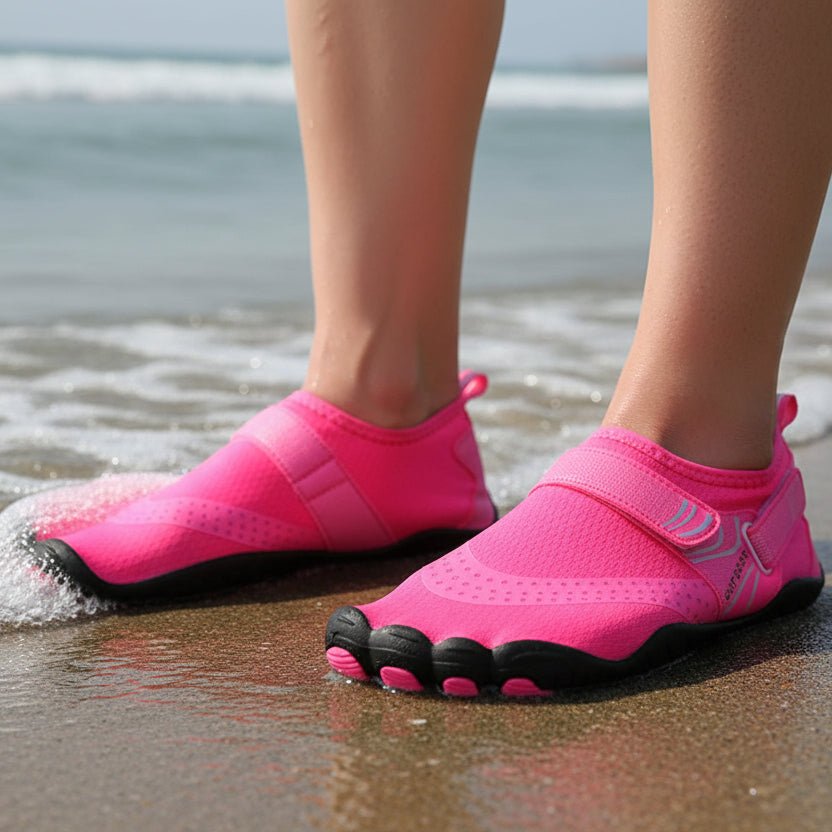 Chaussures aquatiques unisexes - matière respirante - accessoire voyage natation