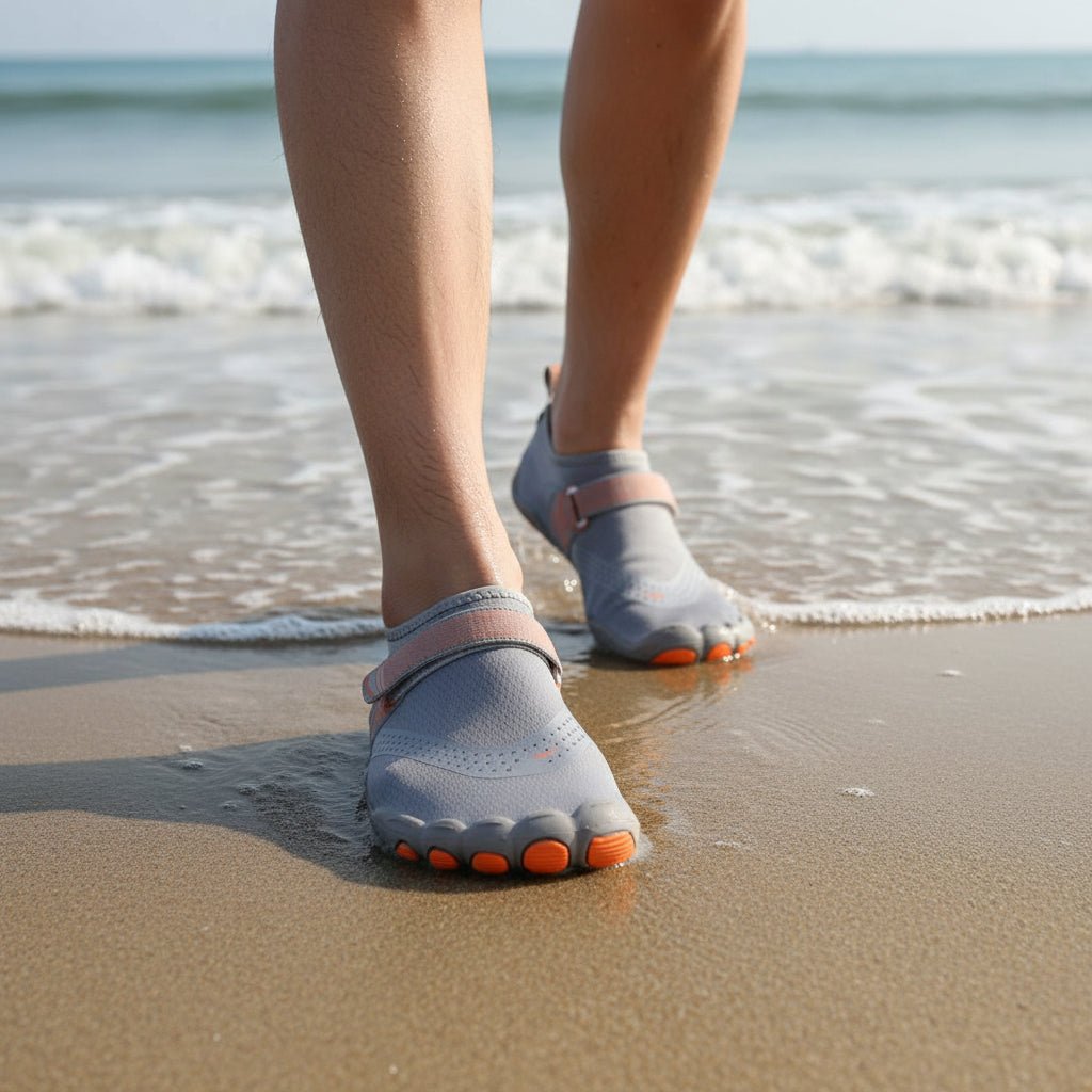 Chaussures aquatiques unisexes - matière respirante - accessoire voyage natation