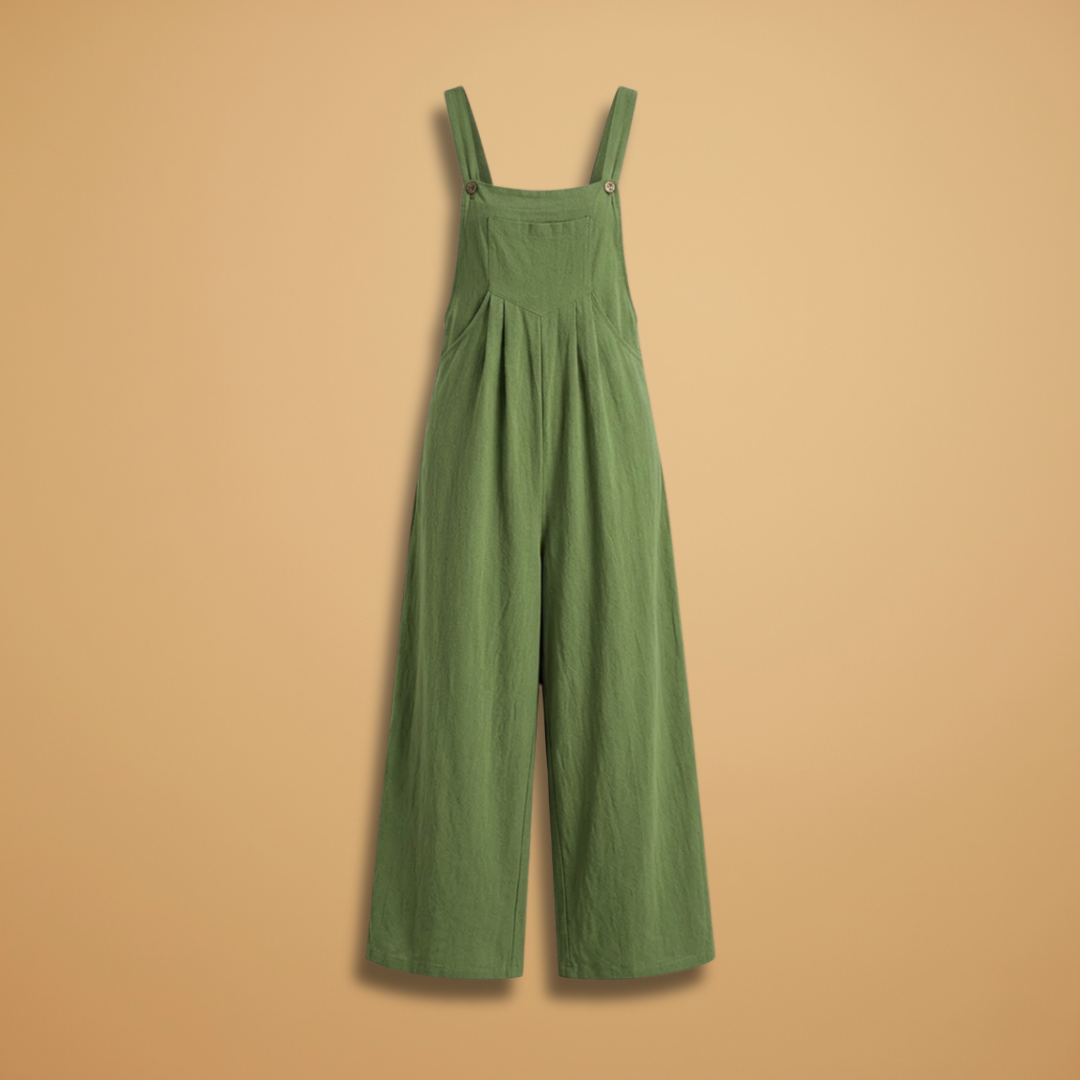 Combinaison d'été pour femme - habit ample avec poches latérales | vacances