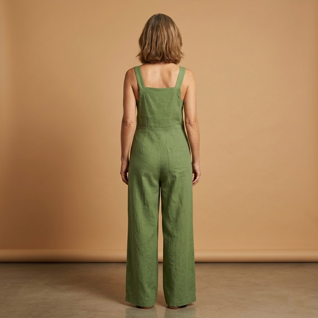 Combinaison d'été pour femme - habit ample avec poches latérales | vacances