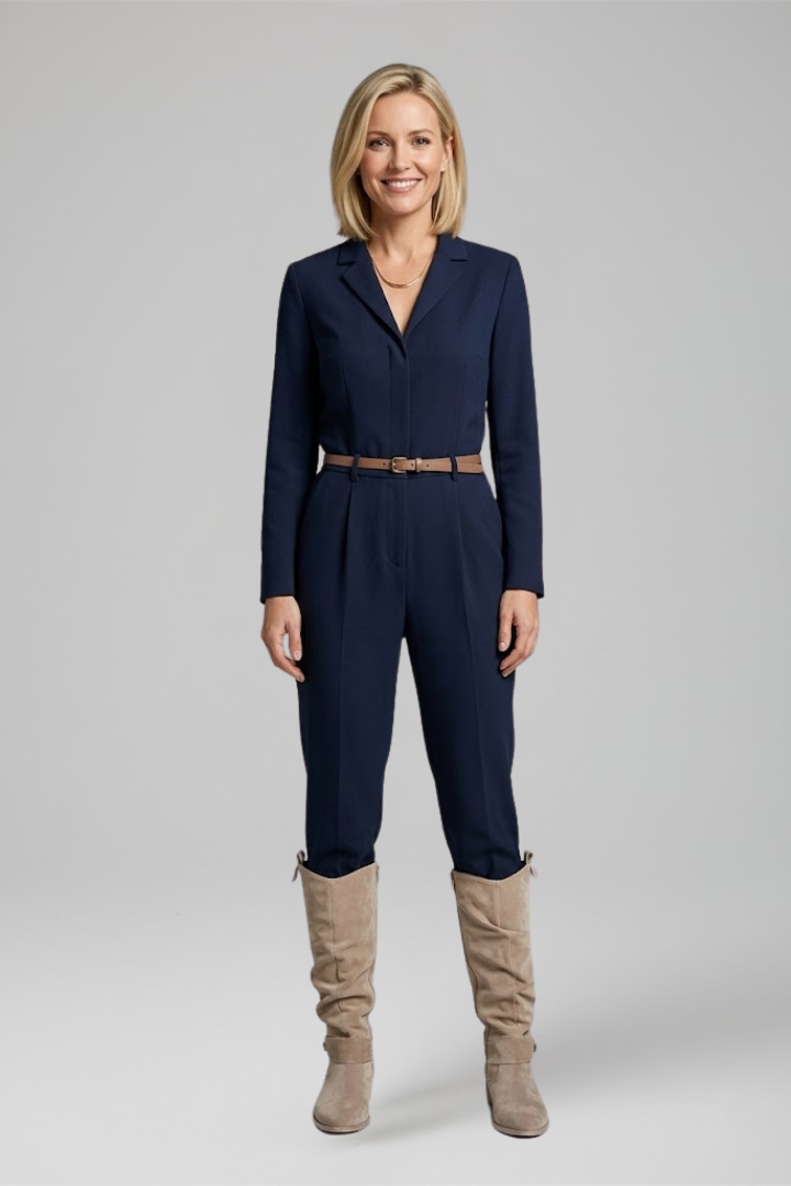 Bottes en Suédine Femme – Fermeture Zippée Talon Bloc Bas Confort Quotidien