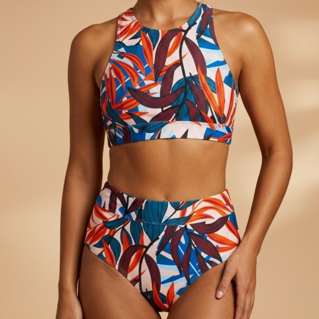 Bikini de sport pour femme — ensemble de natation avec haut brassière | plage