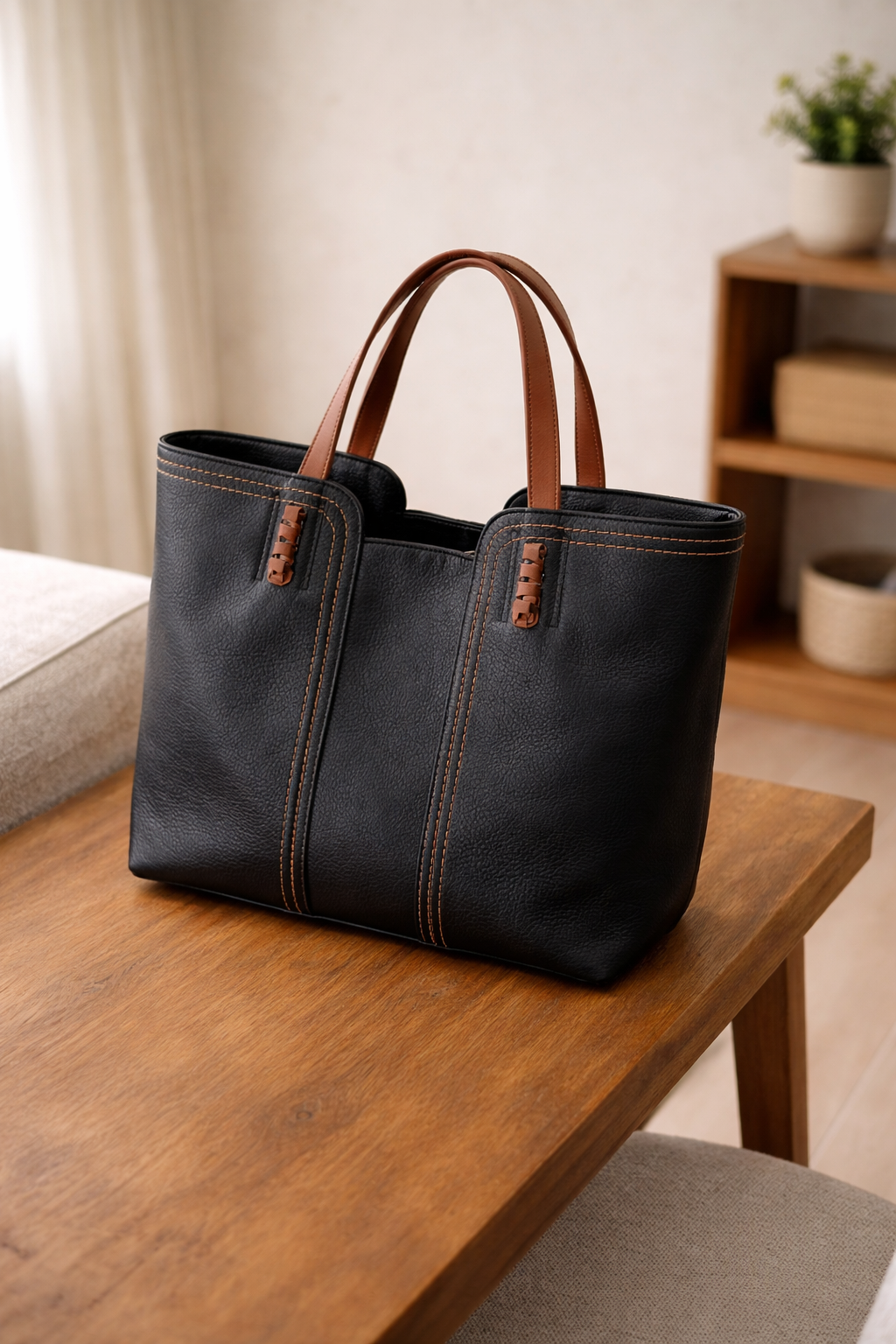 Sac à main femme style structuré