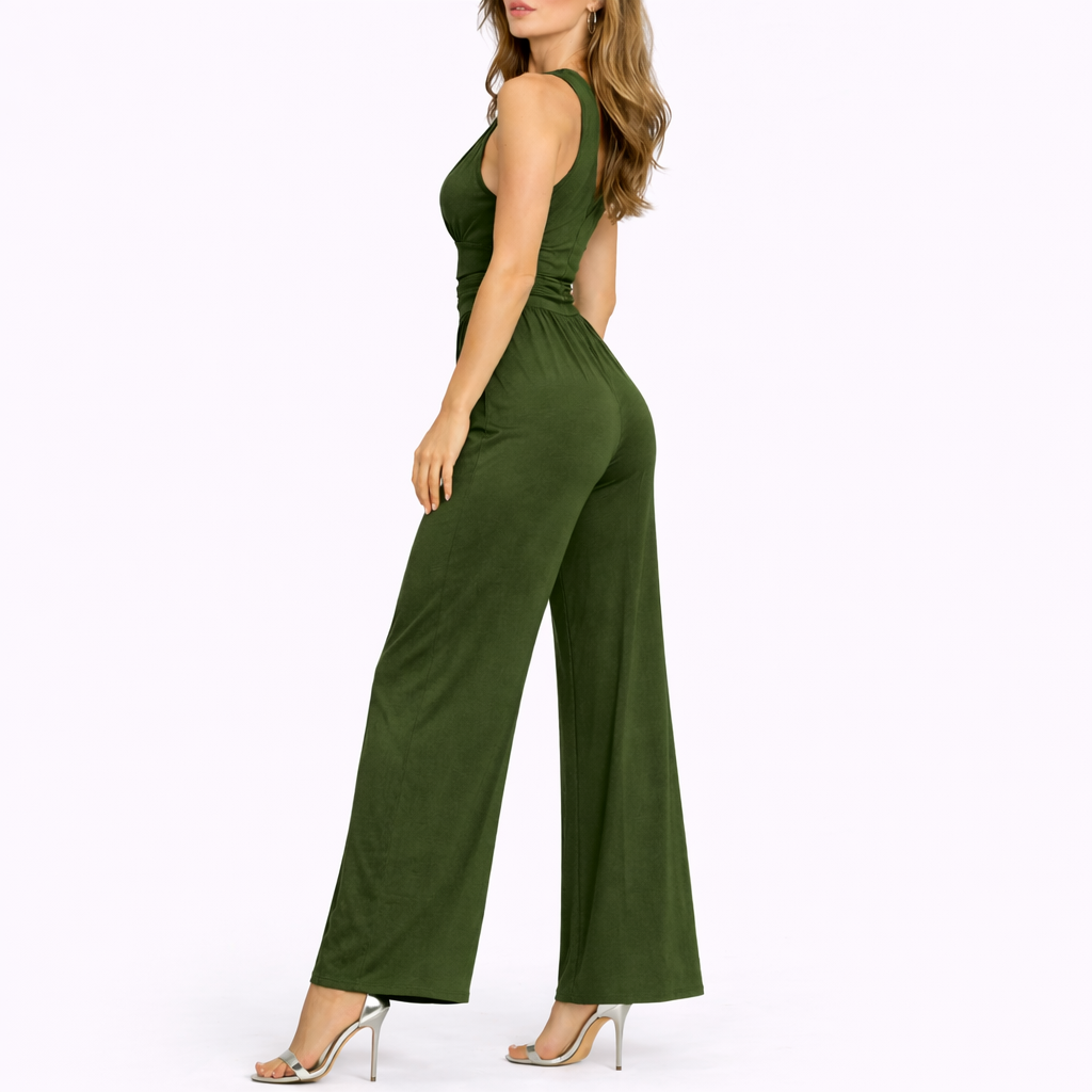 Combinaison Pantalon À Jambes Larges