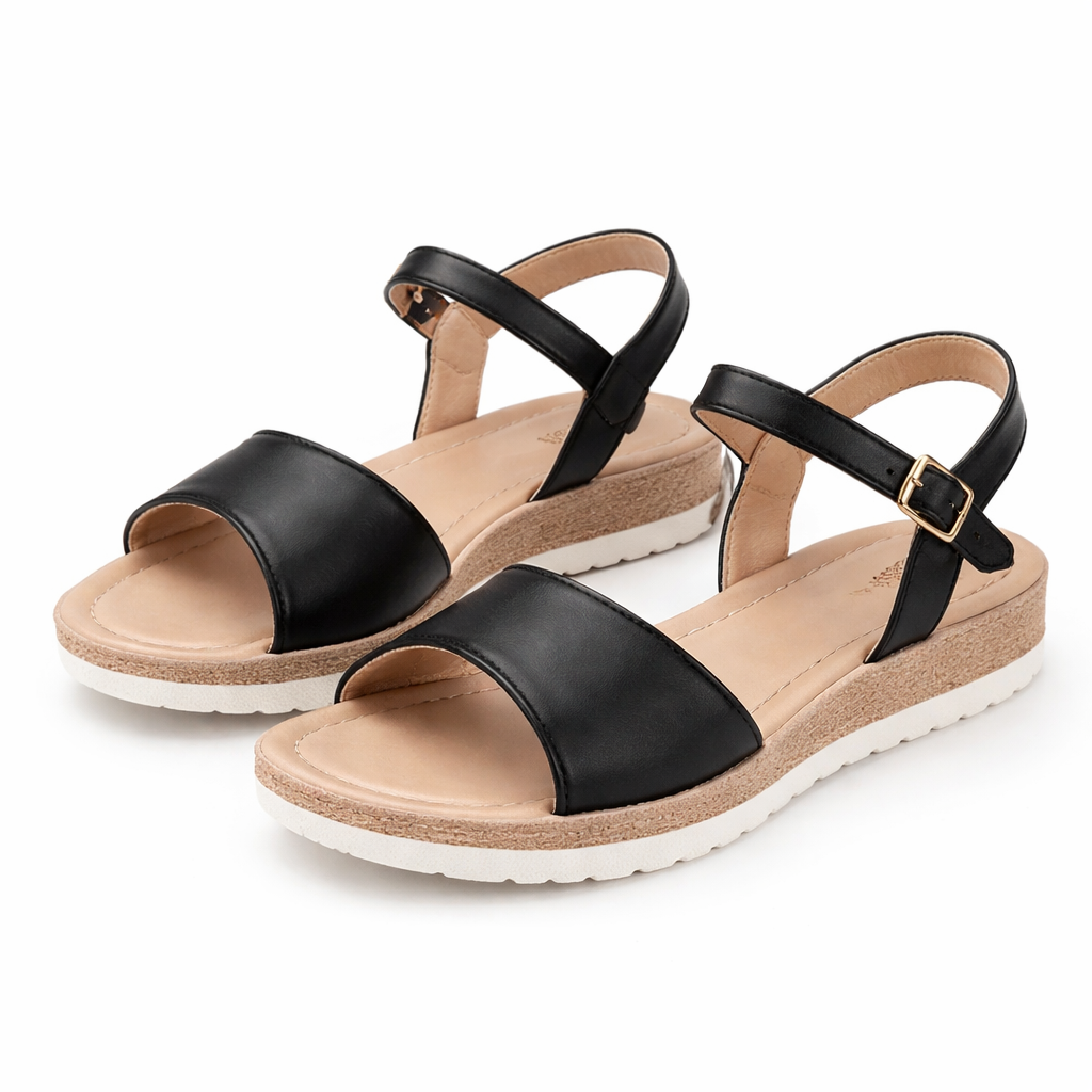 Sandales Compensées avec Bride