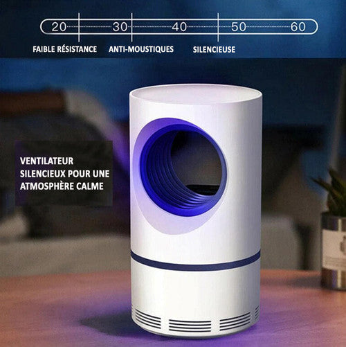 Quiet UV Mosquito Trap with Suction Fan and USB Power Supply