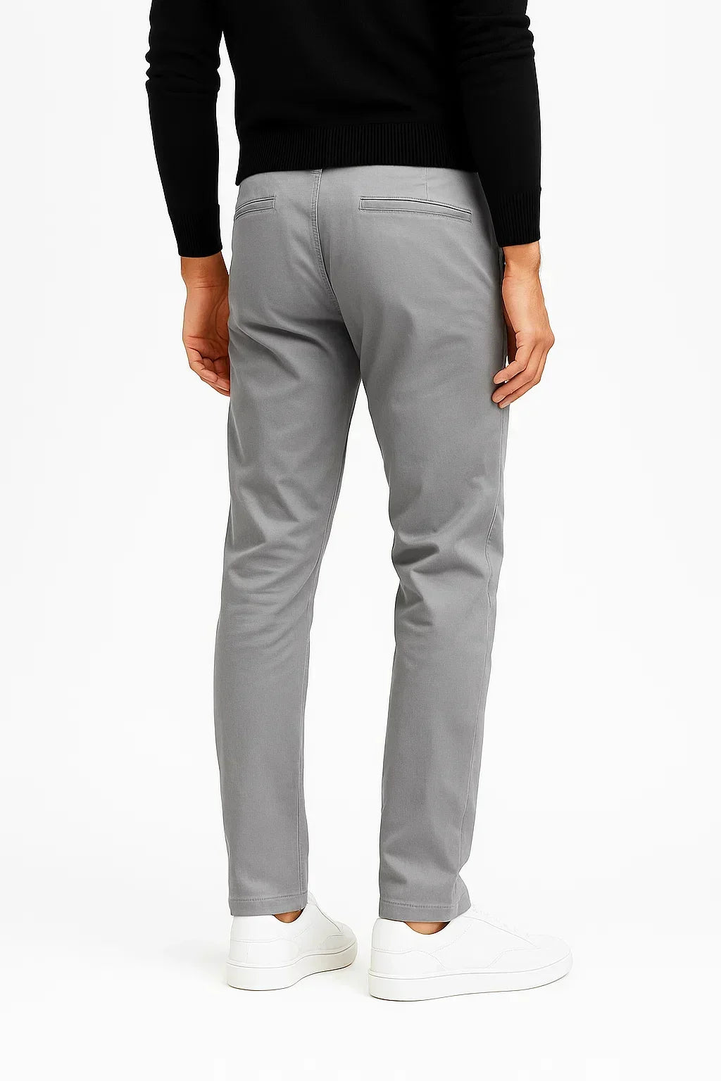 Chino en Coton Homme – Coupe Droite et Confort Respirant au Quotidien
