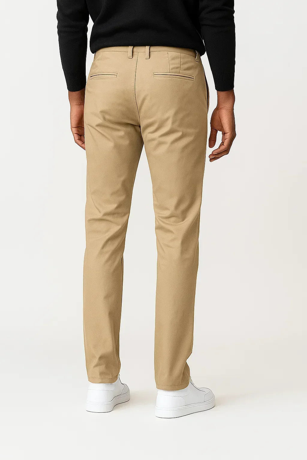 Chino en Coton Homme – Coupe Droite et Confort Respirant au Quotidien