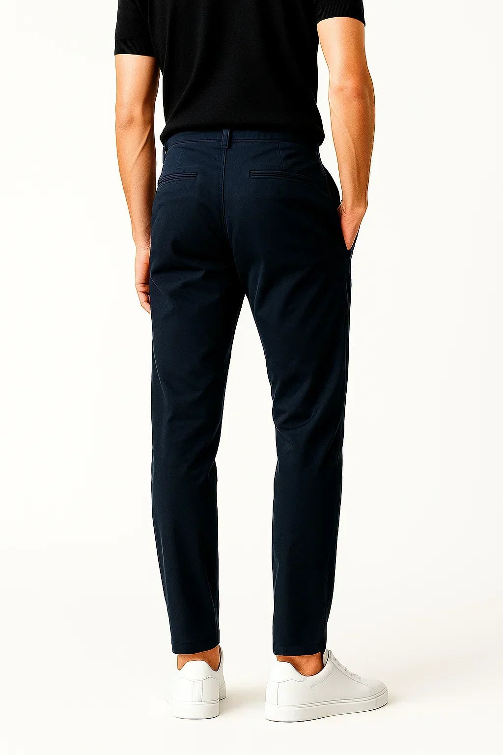 Chino en Coton Homme – Coupe Droite et Confort Respirant au Quotidien