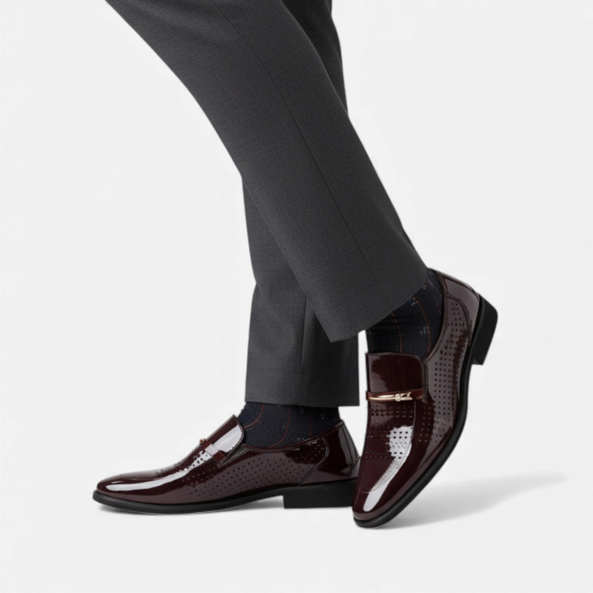 Ancienne Monde | Mocassins Habillés Homme Brillants