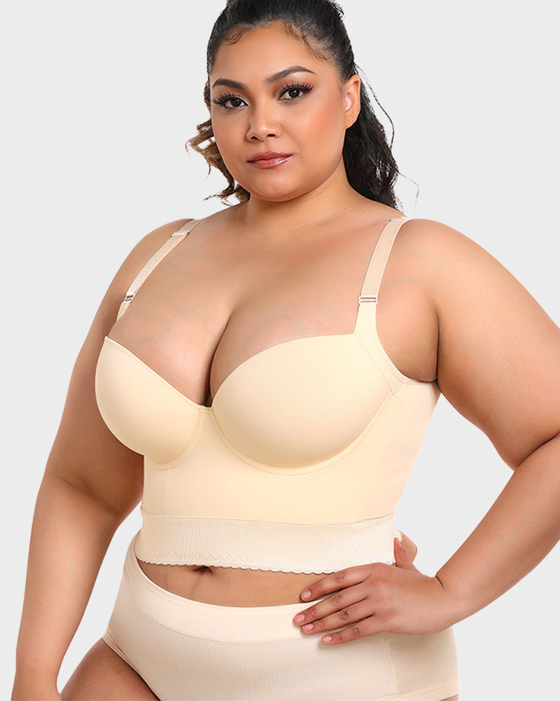 Soutien-gorge Sculptant Longline À Armatures