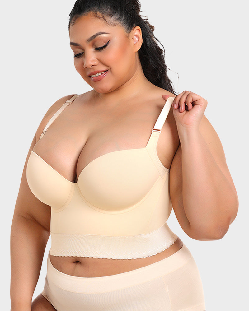 Soutien-gorge Sculptant Longline À Armatures